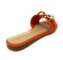 Load image into Gallery viewer, WOMEN BAMBOO BEST-11 FLAT SANDAL
