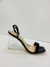 Load image into Gallery viewer, BAMBOO OUTSTAND-01 Glass Wedge Heels
