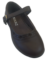 Load image into Gallery viewer, Nk 179 brown kids shoes
