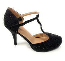 Load image into Gallery viewer, Bella Marie Inspire-17 lack Glitter
