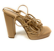 Load image into Gallery viewer, Women high heel tied up sandal ASHLEE-2
