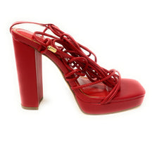 Load image into Gallery viewer, Women high heel tied up sandal ASHLEE-2
