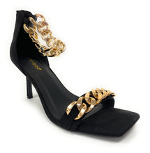 Load image into Gallery viewer, Women chain one band and ankle strap High heel sandal ZEAL-09
