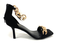 Load image into Gallery viewer, Women chain one band and ankle strap High heel sandal ZEAL-09
