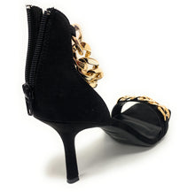 Load image into Gallery viewer, Women chain one band and ankle strap High heel sandal ZEAL-09
