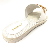 Load image into Gallery viewer, Women wide Band slide w/ chain Athena-15
