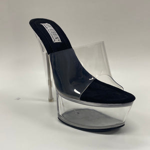 Ariellie clear heel sandal