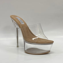 Load image into Gallery viewer, Ariellie clear heel sandal

