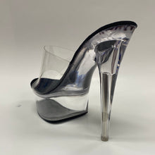 Load image into Gallery viewer, Ariellie clear heel sandal
