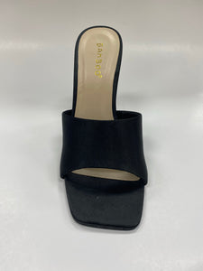 DREAMING-03 SQUARE TOE MULE W/INSET HEEL