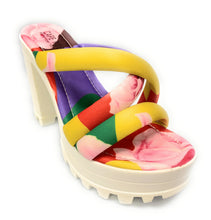 Load image into Gallery viewer, WOMEN CAPE ROBBIN DAREME HIGH BLOCK HEEL
