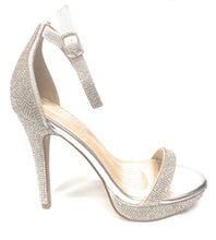 Load image into Gallery viewer, FOREVER WOMEN HIGH HEEL SANDAL RHINESTONE HIGHLIGHT-98
